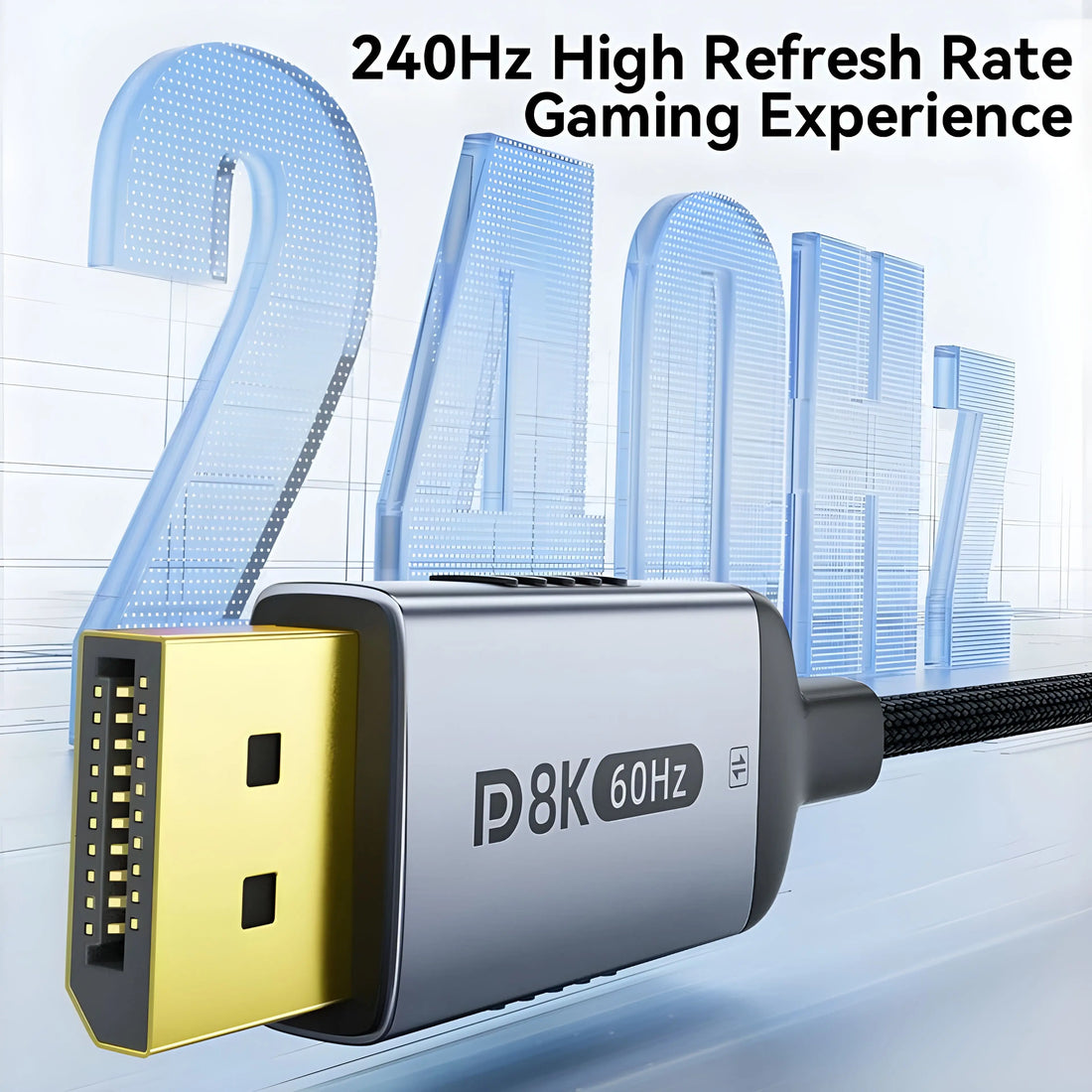 Cablu USB-C la DisplayPort 1.4 Staryon® 2m, 8K 60Hz / 4K 144Hz Staryon®